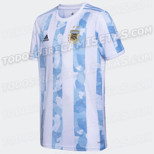 Tailandia Camiseta Argentina 1ª 2020 Blanco